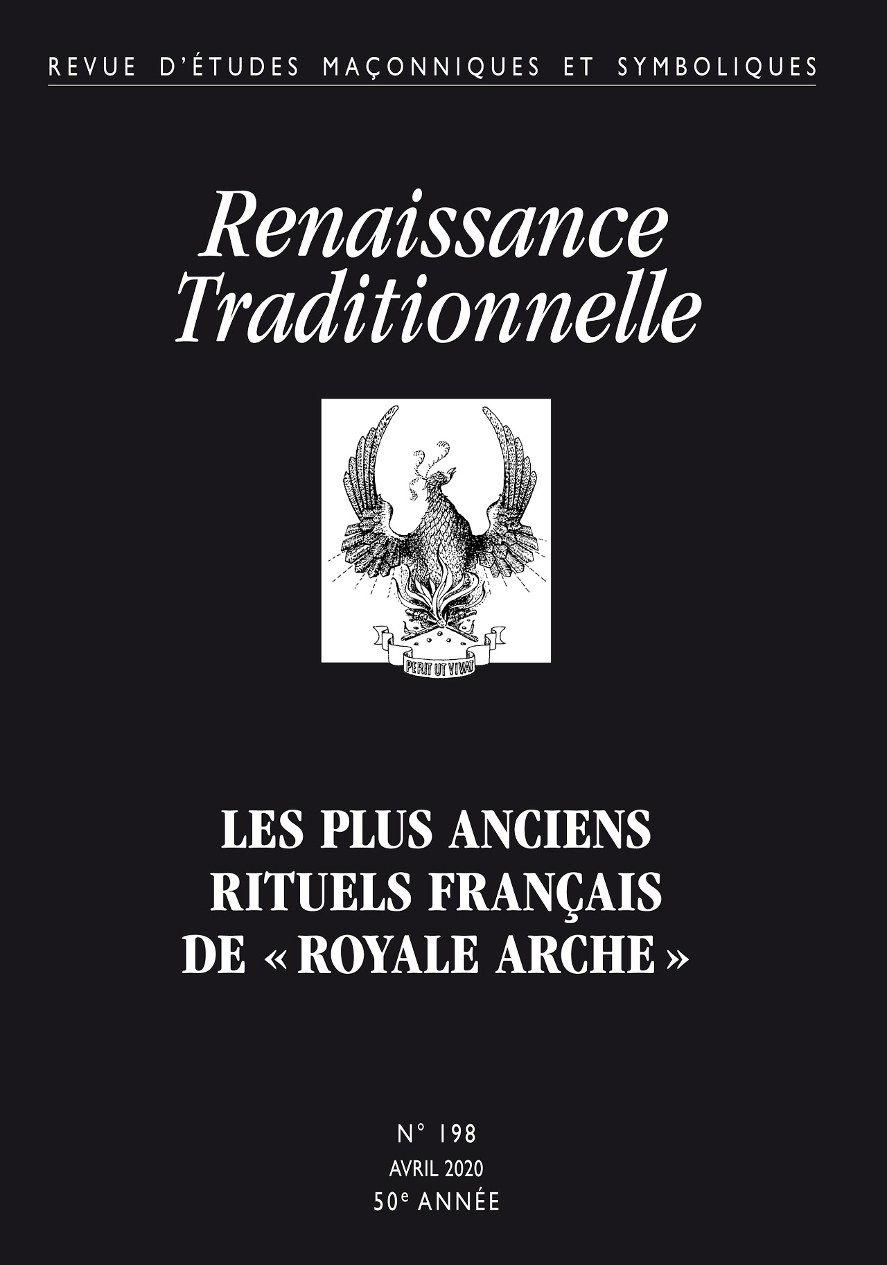 Renaissance Traditionnelle et Le chevalier de la Royale Arche