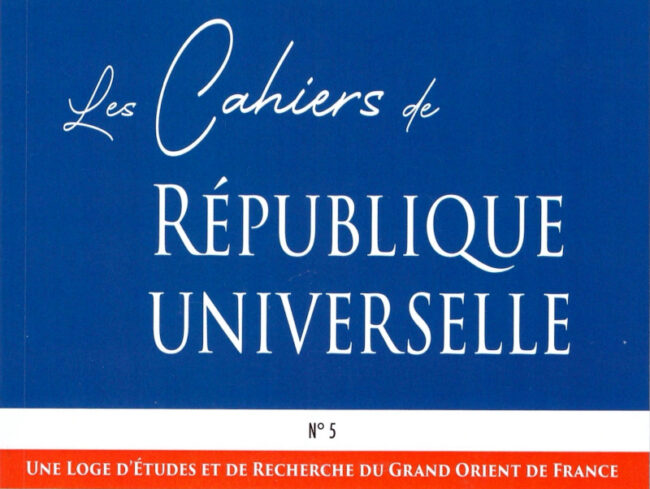 Cahiers Republ Univ 5