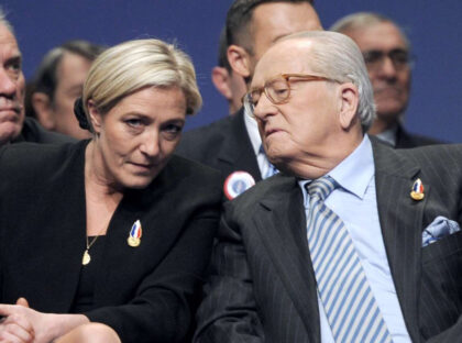 Marine et J Marie Le Pen