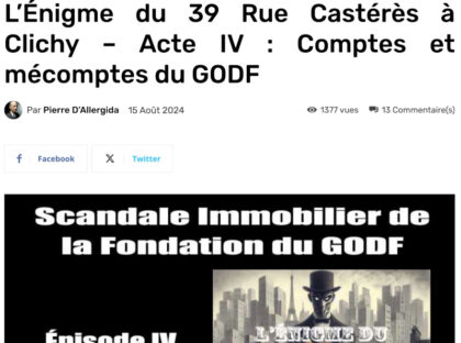 enigme du 39