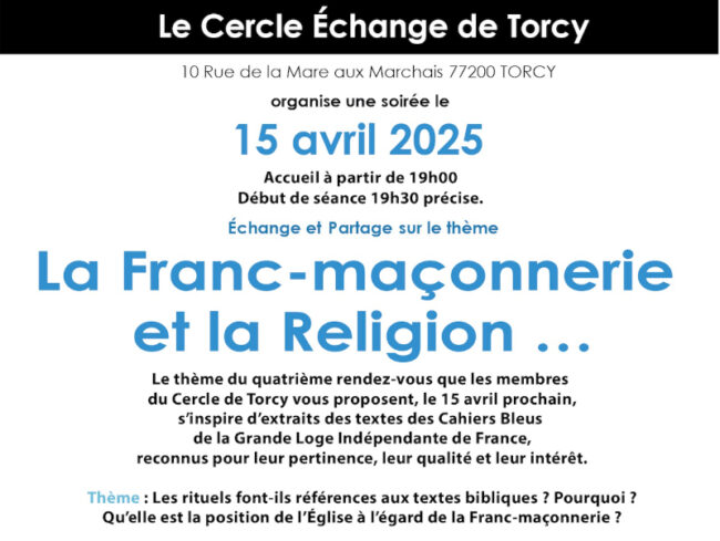 Echange Torcy 150425